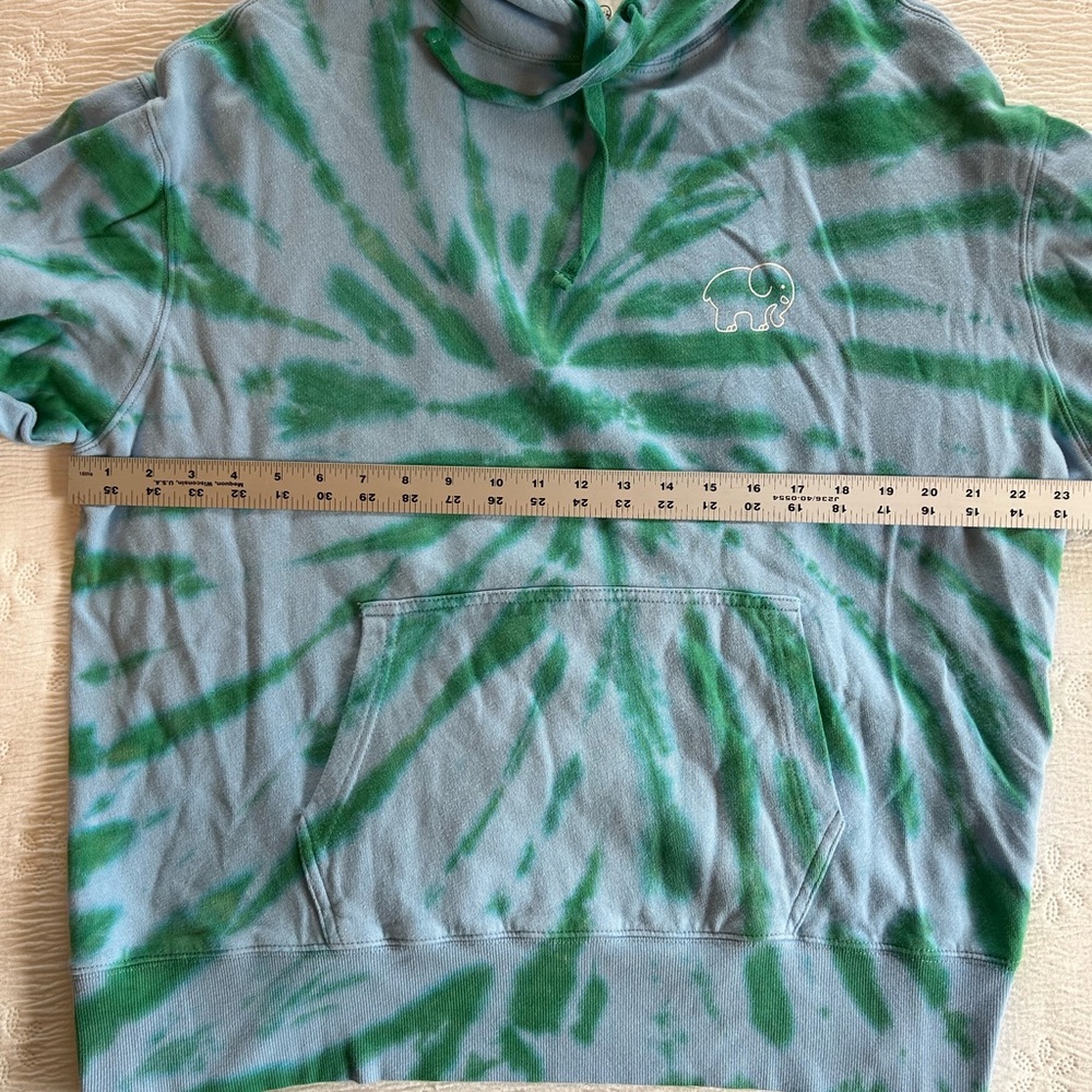 Ivory Ella Hoodie blue green size M - Picture 9 of 12